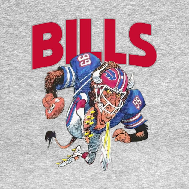 Buffalo Bills Vintage by Trazzo